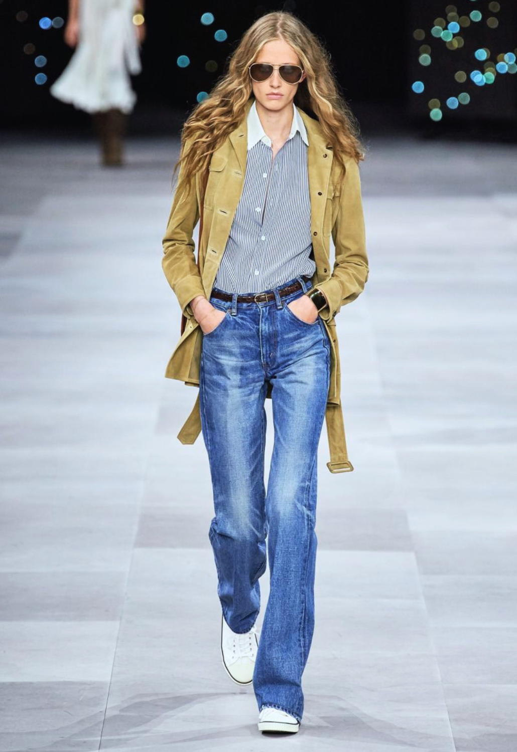 Outono veste Jeans estilo Bourgeois | LaVie Officiel | Ki La Viett