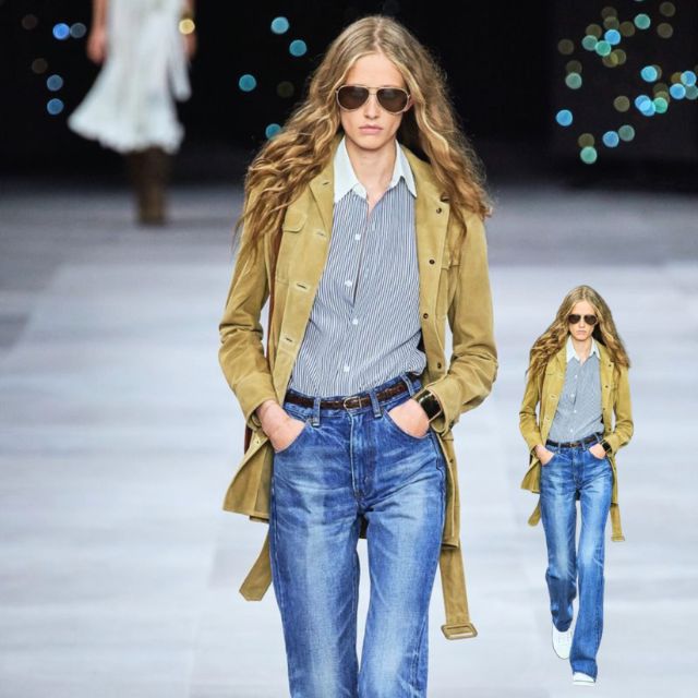 Outono veste jeans | La Vie Officiel | Ki La Viett