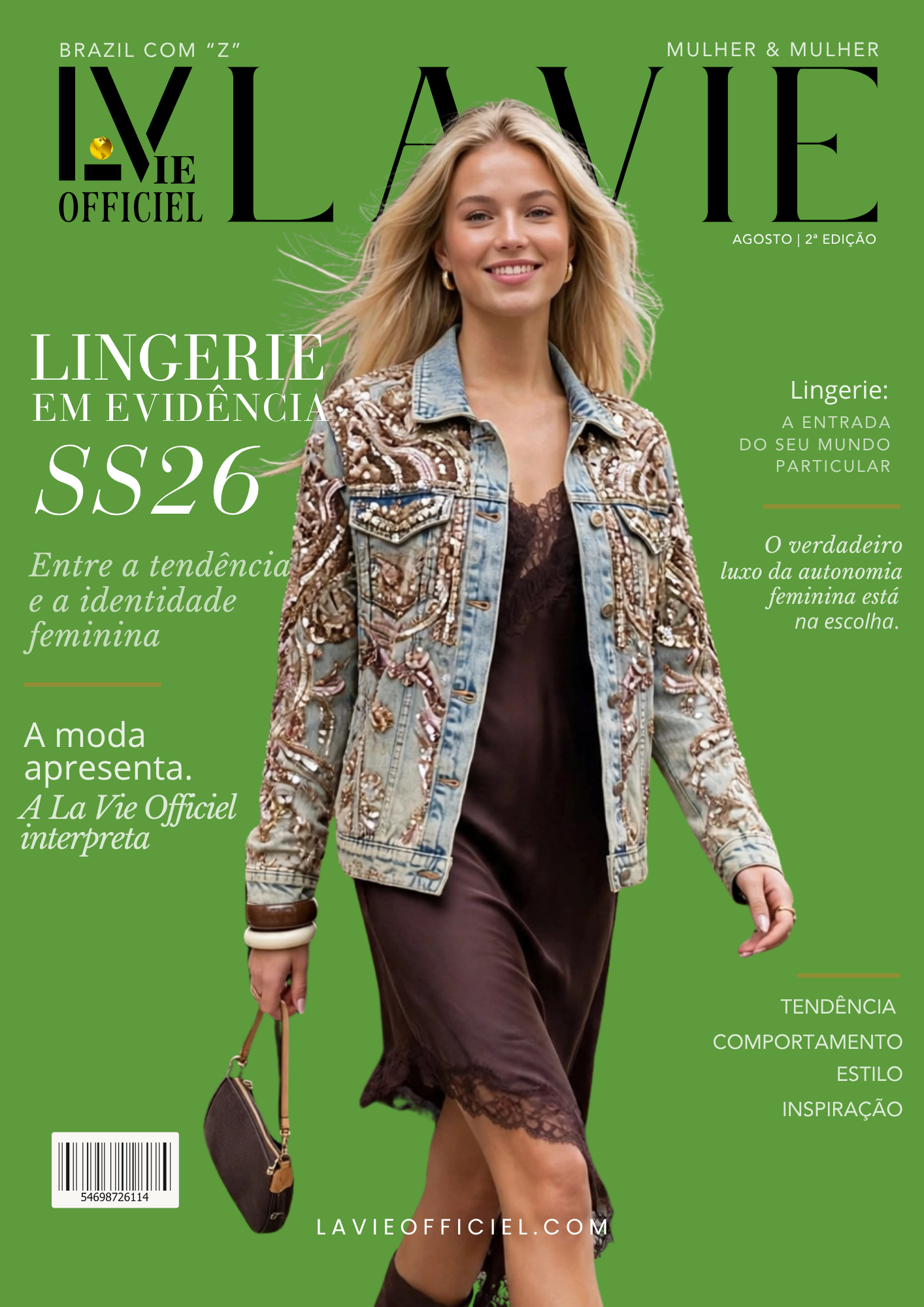 CAPAS LA VIE OFFICIEL | UM BRAZIL COM "Z" QUE FALA COM TODAS AS LÍNGUAS